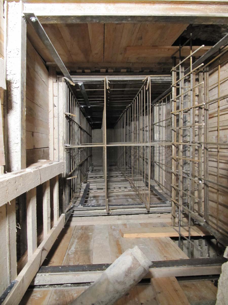 Fondations par puits profonds rue Philippe Hecht